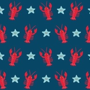 Happy lobsters