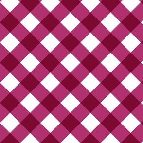 Bubblegum Gingham Large Bias