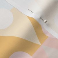 bunting circles XL wallpaper scale pastels by Pippa Shaw