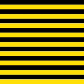 1 inch yellow black stripes