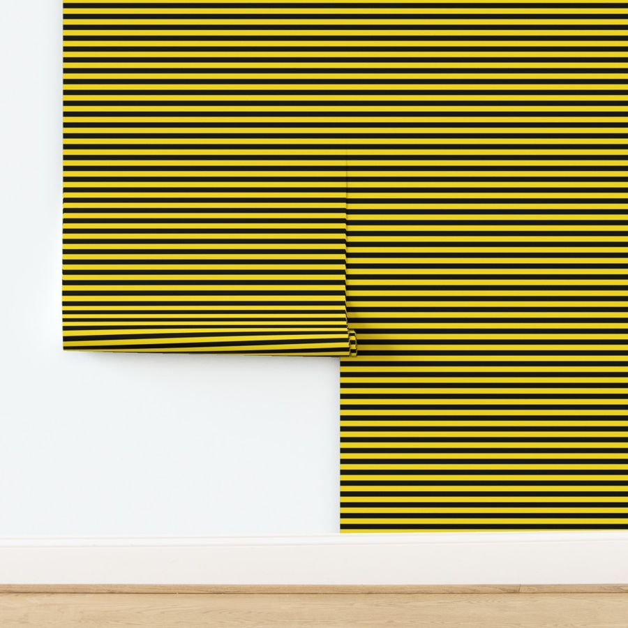 half inch yellow black stripes