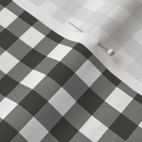 Pewter Gingham Large