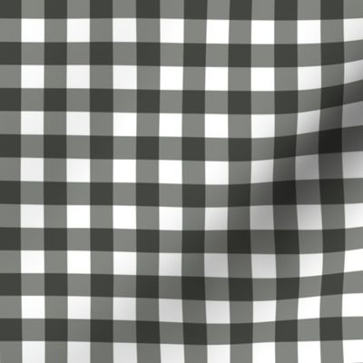 Pewter Gingham Large