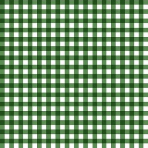 Kelly Green Gingham Small