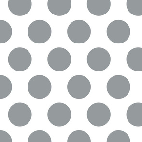 3 inch pantone 2021 polka dots gray 
