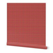 Poppy Red Gingham Small