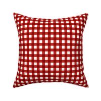 Poppy Red Gingham Large