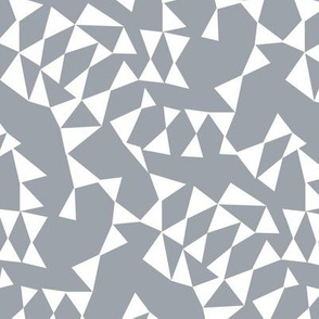 Triangle Tangle-2_White /Grey_Large