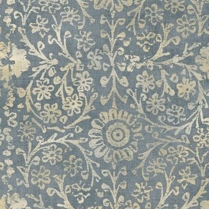Gray And Gold Fabric, Wallpaper and Home Decor