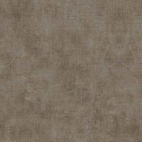 Linen Texture in Fawn Brown | Faded taupe linen pattern, rustic coordinate fabric for the Indian Woodblock pattern (gold and fawn), natural umber brown.