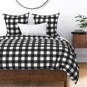 Medium Black and White Gingham