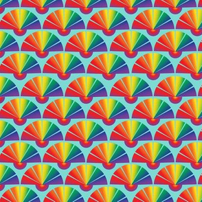 Fan Shape Fabric, and Home Decor Spoonflower
