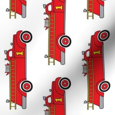 rotated jumbo fire trucks