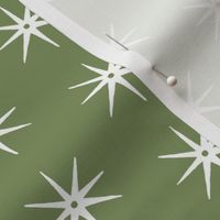 OLIVE AND white STARS