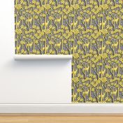 Yellow and Gray Stag Forest