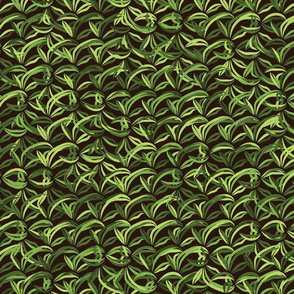 green leaves living wall by rysunki_malunki