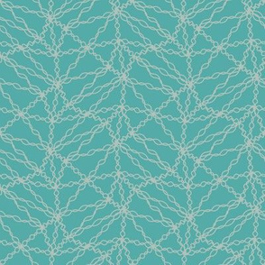 tangled crochet mesh inspired netting by rysunki_malunki