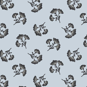 Folksy Tulip-Pale Blue