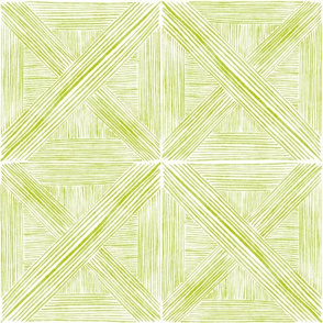 Light Green Watercolor Basketweave - Medium Scale