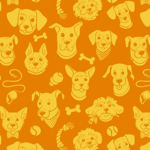 Doggos 2 on Orange