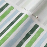 Stripes - green & blue - C21