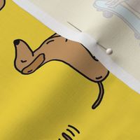 Dachshund (yellow)