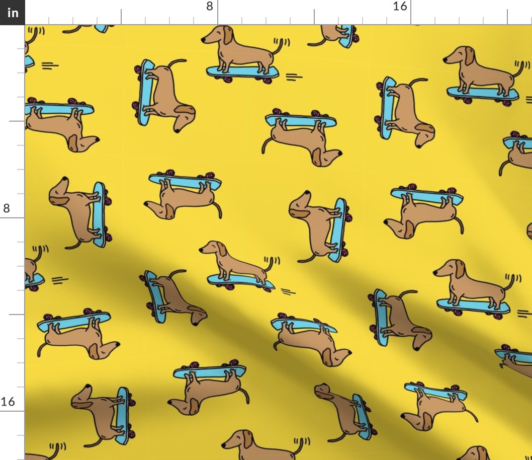 Dachshund (yellow)