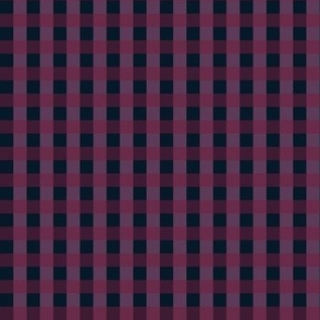 small burgundy navy blue gingham flwrht