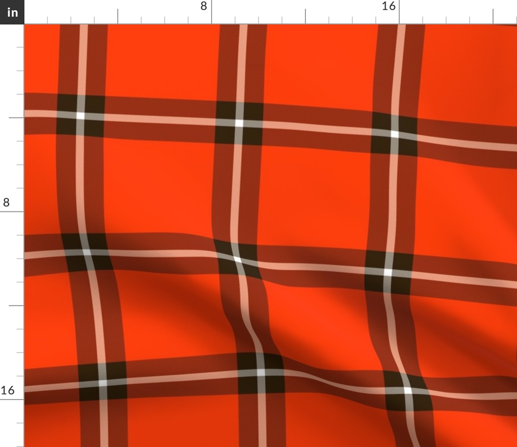 Cleveland Football Plaid