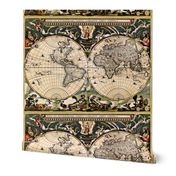 Vintage World Map 1