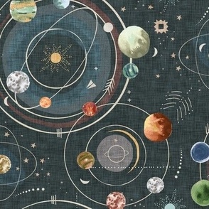 Space Map ( charcoal ) MED 