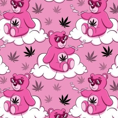 Cannabis Fabric, Wallpaper and Home Decor | Spoonflower