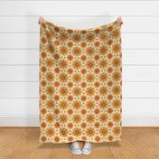 retro.flowers.orange.white.by.bundgaard