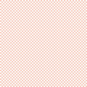 Pink and White Checkerboard - Small