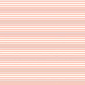 Pink and White Stripe - Medium