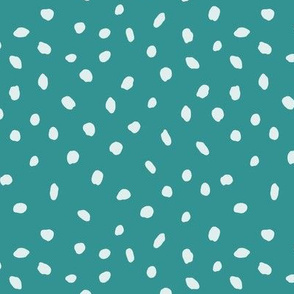 Confetti spots teal – small scale