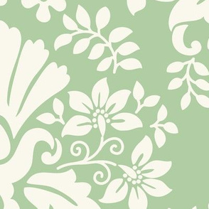 Damask Fan Mint