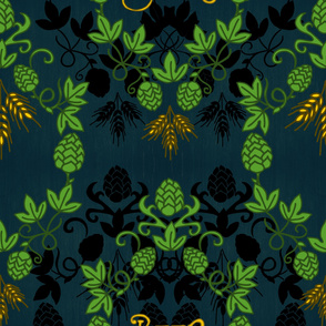 brewery wallpaper damask