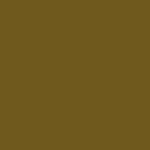 Dark Brassy Greenish Brown Solid / Earth Tones