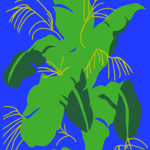palm on med blue
