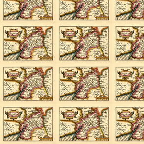 Gloucestershire (Glocestershire) from John Speed's Atlas of English Counties