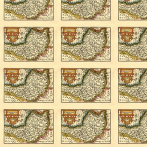 Somersetshire from John Speed's Atlas of English Counties