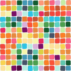 Rainbow mosaic - Large