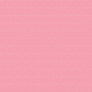 Bright Pink and White Polka Dots - Mini
