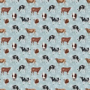 SMALL brown cow print fabric - brown cow Wallpaper