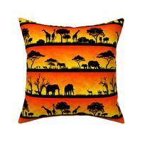 African sunset Small