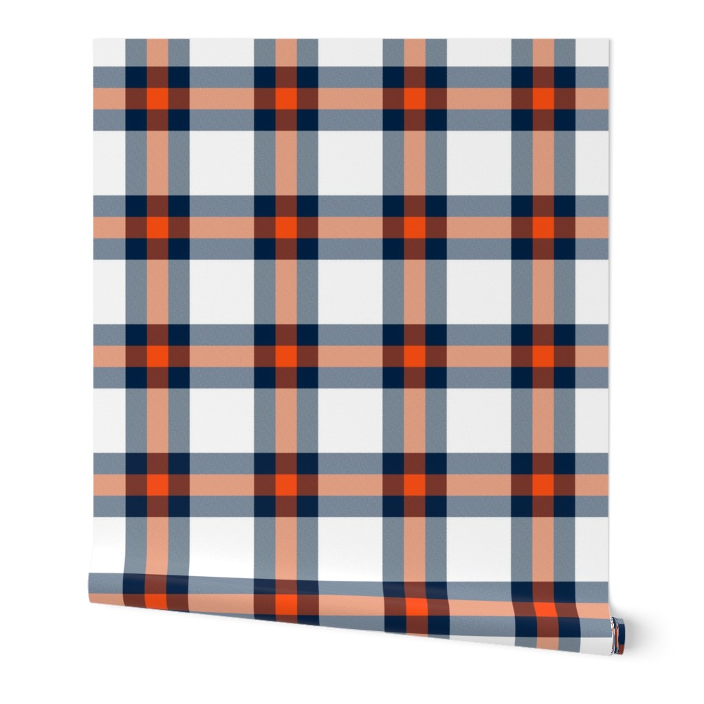 Denver Football Plaid