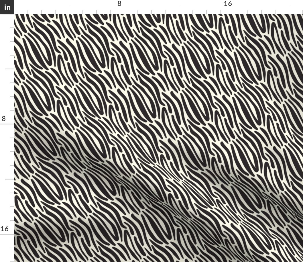 Zebra Print Medium in Natural