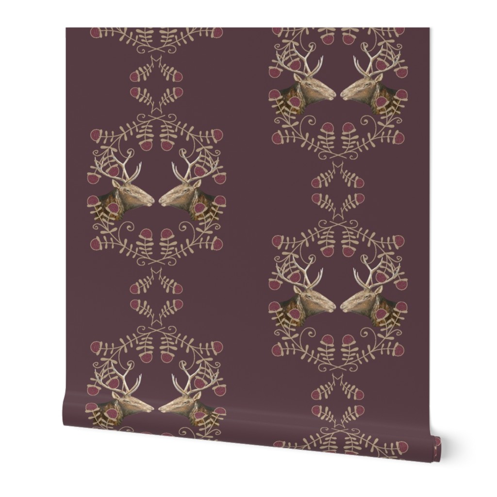 Elk Damask