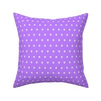 Purple Skull Polkadots